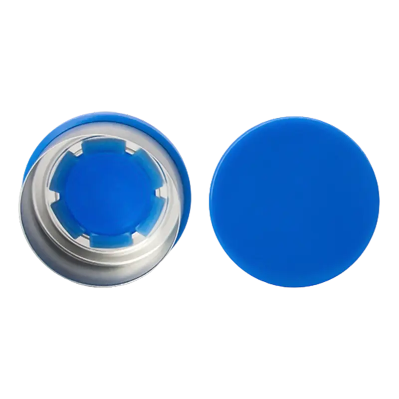 Virág típusú alumínium-műanyag kupak